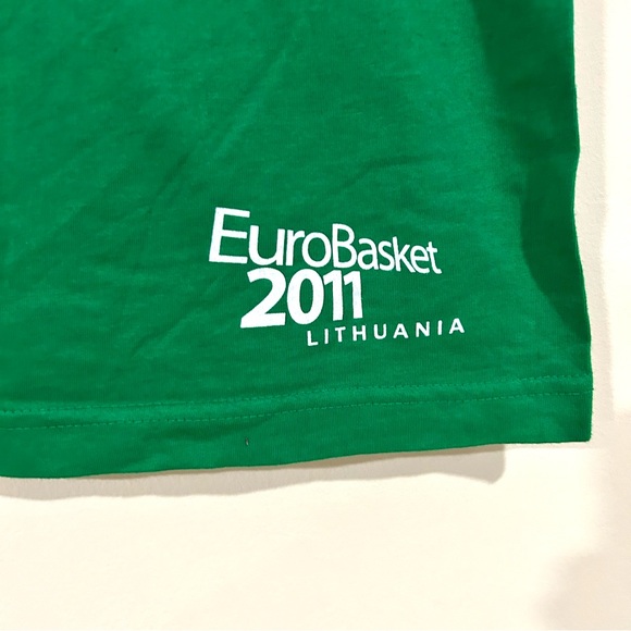 2011 Lithuania Eurobasket Basketball Tournament Shirt - Picture 3 of 6